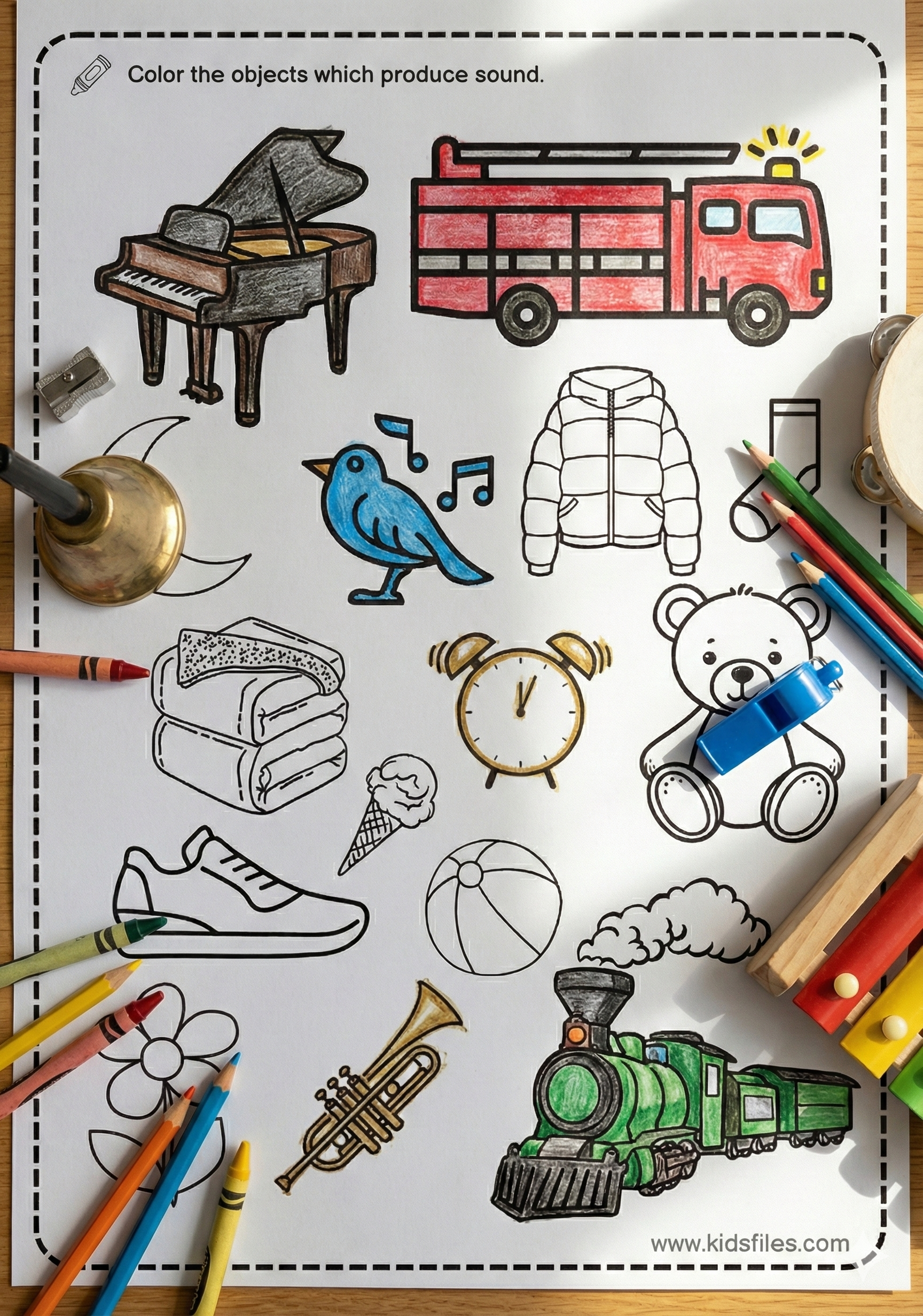 Read more about the article Auditory Discrimination Worksheets for Young Learners