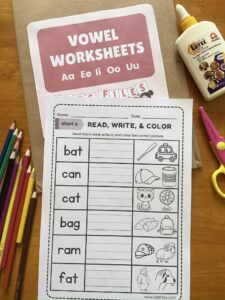 Read more about the article Short A Vowel Worksheets for Early Readers