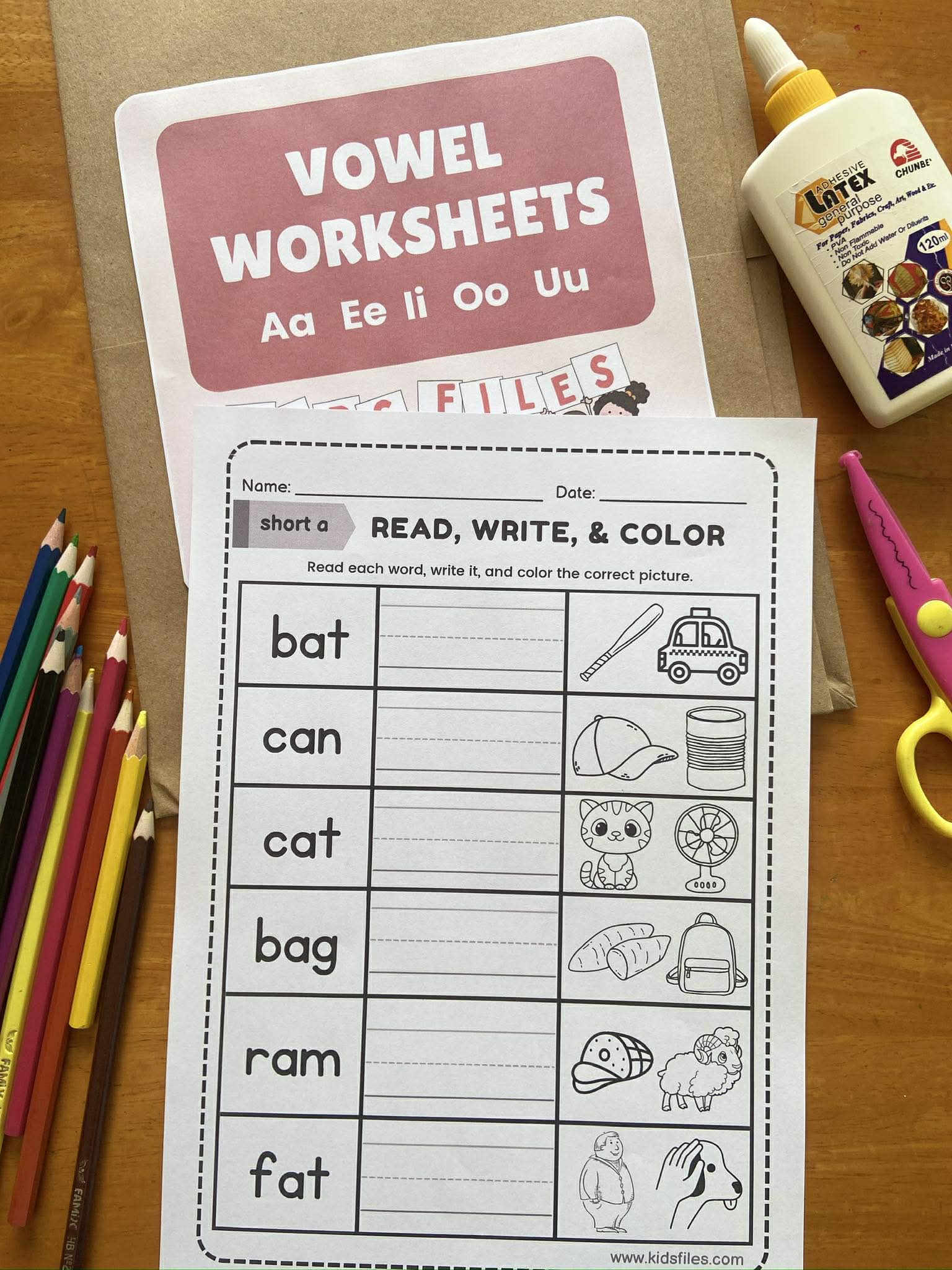 Read more about the article Short A Vowel Worksheets for Early Readers