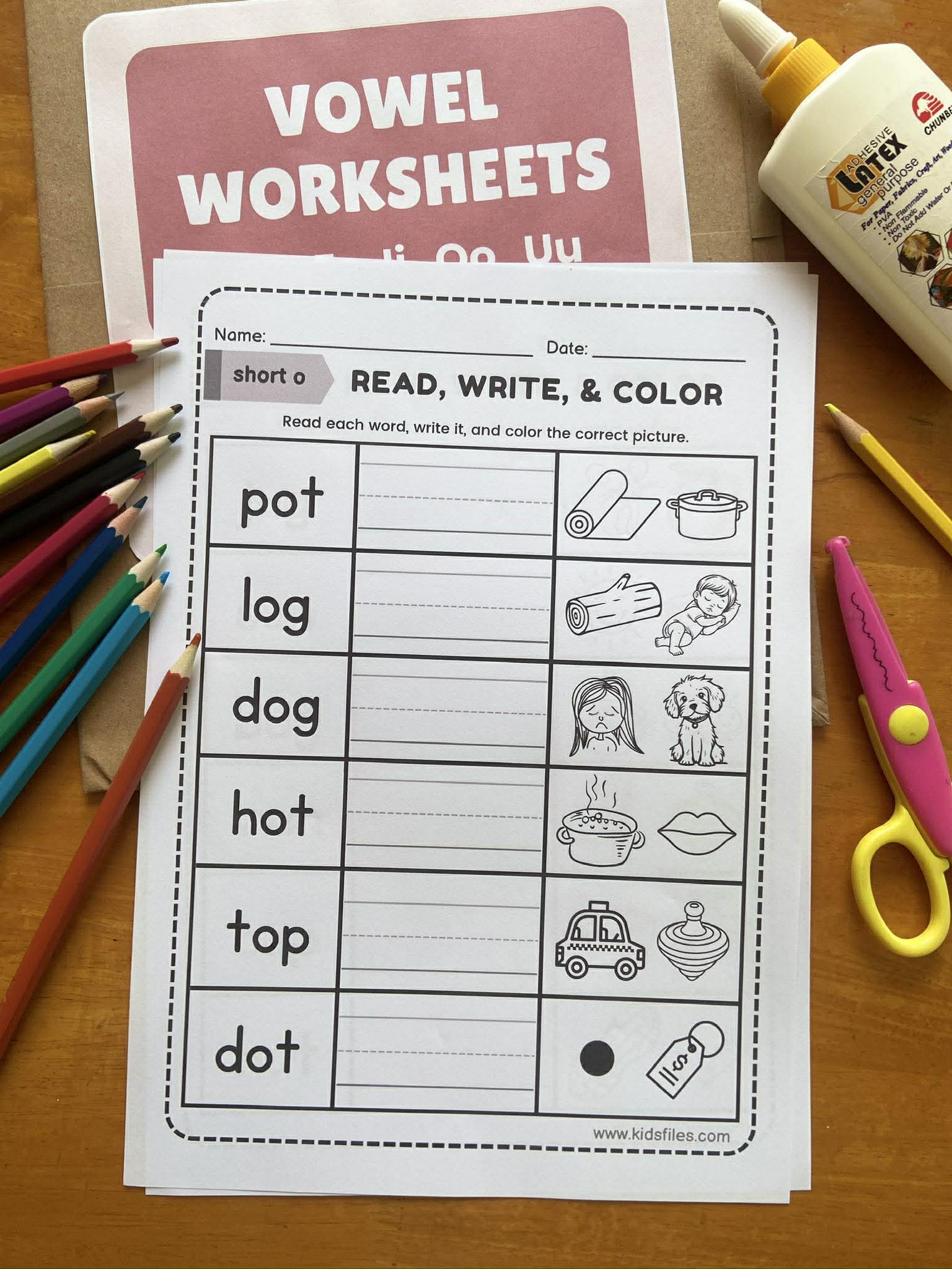 Read more about the article Short O Vowel Worksheets for Early Readers